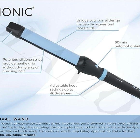 Bio Ionic Other - Bio Ionic OnePass oval curling iron